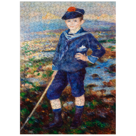 puzzleplate Sailor Boy Portrait of Robert Nunès 1883 by Pierre-Auguste Renoir 500 Jigsaw Puzzle