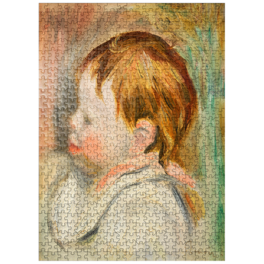 puzzleplate Babys Head (Tête denfant profil à gauche) 1895 by Pierre-Auguste Renoir 500 Jigsaw Puzzle
