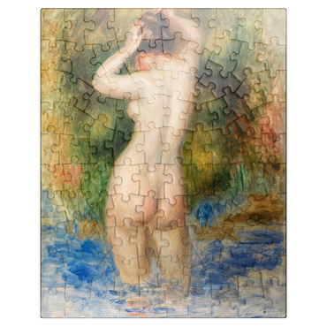 puzzleplate Bather (Baigneuse) 1890 by Pierre-Auguste Renoir 100 Jigsaw Puzzle