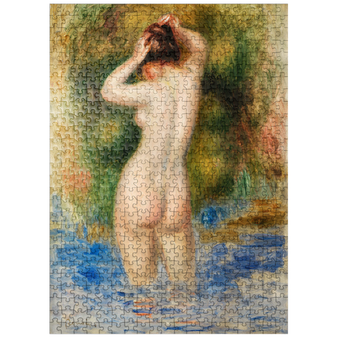 puzzleplate Bather (Baigneuse) 1890 by Pierre-Auguste Renoir 500 Jigsaw Puzzle