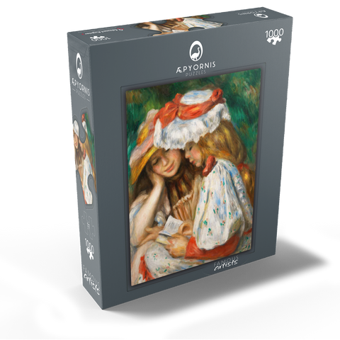 Two Girls Reading (c. 1890-1891) by Pierre-Auguste Renoir 1000 Jigsaw Puzzle box view1