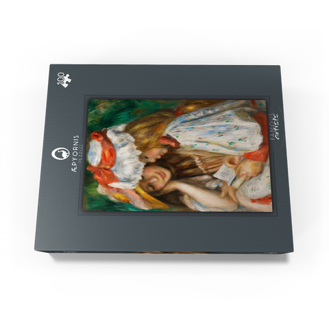Two Girls Reading 1890-1891 by Pierre-Auguste Renoir 100 Jigsaw Puzzle box view1