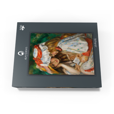 Two Girls Reading 1890-1891 by Pierre-Auguste Renoir 500 Jigsaw Puzzle box view1