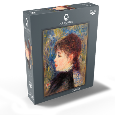Young Woman with Rose (Jeune fille Ã la rose) (1877) by Pierre-Auguste Renoir 1000 Jigsaw Puzzle box view1