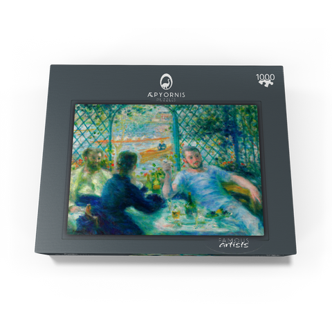 Lunch at the Restaurant Fournaise (The Rowers' Lunch) (1875) by Pierre-Auguste Renoir 1000 Jigsaw Puzzle box view1