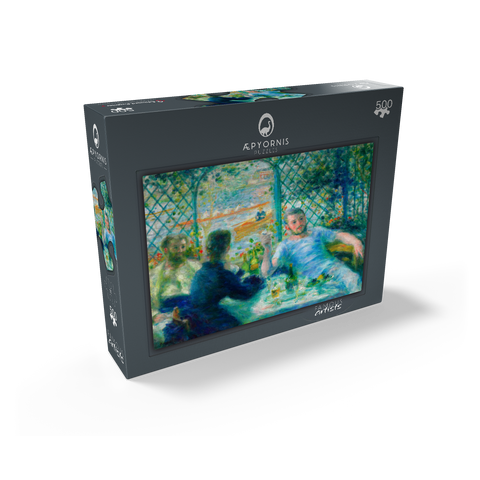 Lunch at the Restaurant Fournaise The Rowers Lunch 1875 by Pierre-Auguste Renoir 500 Jigsaw Puzzle box view1