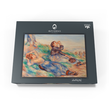 Grape Gatherers (Vendangeuses) (1888-1889) by Pierre-Auguste Renoir 1000 Jigsaw Puzzle box view1