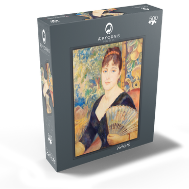 Woman with Fan (Femme à léventail) 1886 by Pierre-Auguste Renoir 500 Jigsaw Puzzle box view1