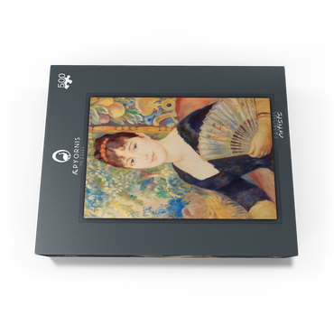 Woman with Fan (Femme à léventail) 1886 by Pierre-Auguste Renoir 500 Jigsaw Puzzle box view1
