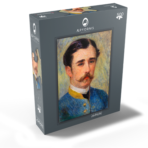 Portrait of a Man (Monsieur Charpentier) 1879 by Pierre-Auguste Renoir 500 Jigsaw Puzzle box view1