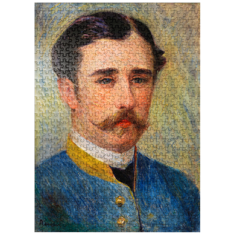 puzzleplate Portrait of a Man (Monsieur Charpentier) 1879 by Pierre-Auguste Renoir 500 Jigsaw Puzzle