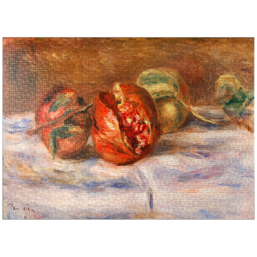 puzzleplate Pomegranates (Grenades) (1910) by Pierre-Auguste Renoir 1000 Jigsaw Puzzle