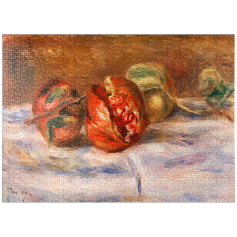 puzzleplate Pomegranates (Grenades) (1910) by Pierre-Auguste Renoir 1000 Jigsaw Puzzle