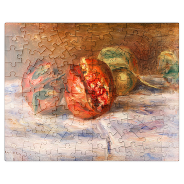 puzzleplate Pomegranates (Grenades) 1910 by Pierre-Auguste Renoir 100 Jigsaw Puzzle