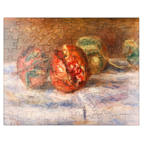 puzzleplate Pomegranates (Grenades) 1910 by Pierre-Auguste Renoir 100 Jigsaw Puzzle