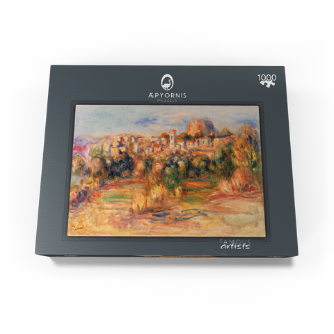 Landscape, La Gaude (Paysage, La Gaude) (1910) by Pierre-Auguste Renoir 1000 Jigsaw Puzzle box view1