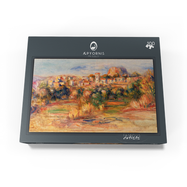 Landscape La Gaude (Paysage La Gaude) 1910 by Pierre-Auguste Renoir 100 Jigsaw Puzzle box view1