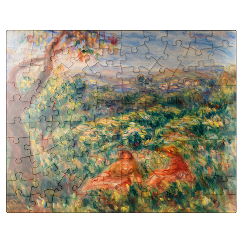puzzleplate Landscape (Paysage) 1916 by Pierre-Auguste Renoir 100 Jigsaw Puzzle
