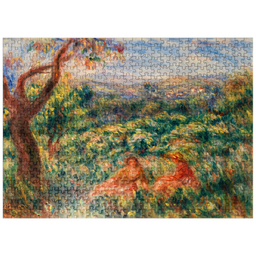 puzzleplate Landscape (Paysage) 1916 by Pierre-Auguste Renoir 500 Jigsaw Puzzle