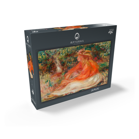 Seated Woman (Femme assise) 1910 by Pierre-Auguste Renoir 100 Jigsaw Puzzle box view1