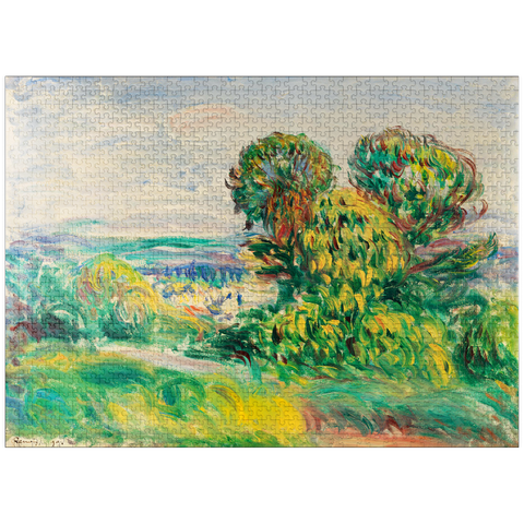 puzzleplate Landscape (1890) by Pierre-Auguste Renoir 1000 Jigsaw Puzzle
