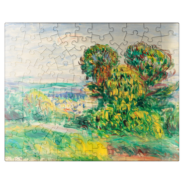 puzzleplate Landscape 1890 by Pierre-Auguste Renoir 100 Jigsaw Puzzle