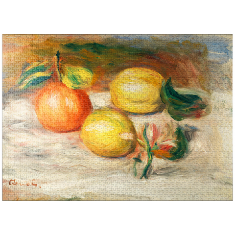 puzzleplate Lemons and Orange (Citrons et orange) (1913) by Pierre-Auguste Renoir 1000 Jigsaw Puzzle