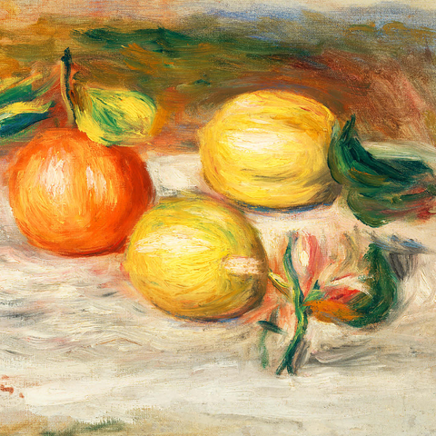 Lemons and Orange (Citrons et orange) (1913) by Pierre-Auguste Renoir 1000 Jigsaw Puzzle 3D Modell