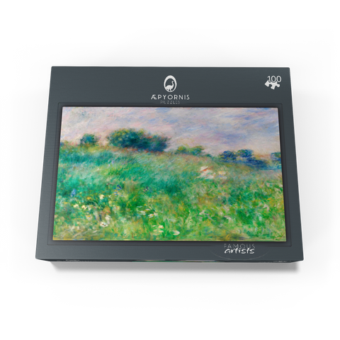 Meadow La Prairie 1880 by Pierre-Auguste Renoir 100 Jigsaw Puzzle box view1