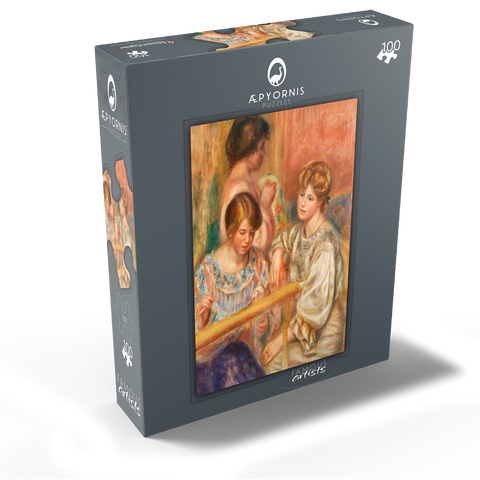 Embroiderers (Les Brodeuses) 1902 by Pierre-Auguste Renoir 100 Jigsaw Puzzle box view1