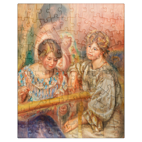 puzzleplate Embroiderers (Les Brodeuses) 1902 by Pierre-Auguste Renoir 100 Jigsaw Puzzle