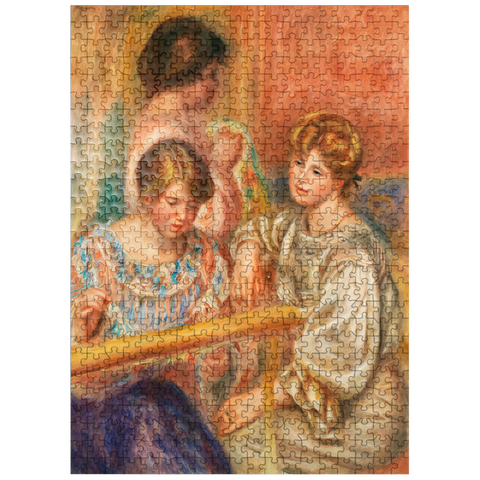 puzzleplate Embroiderers (Les Brodeuses) 1902 by Pierre-Auguste Renoir 500 Jigsaw Puzzle