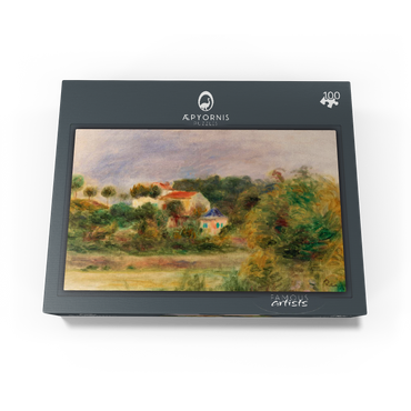 Houses in a Park (Maisons dans un parc) 1911 by Pierre-Auguste Renoir 100 Jigsaw Puzzle box view1