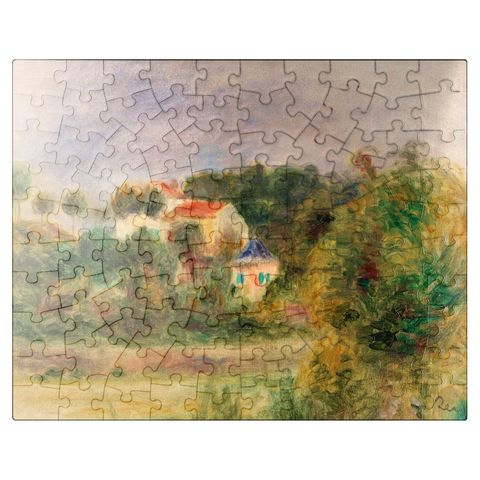 puzzleplate Houses in a Park (Maisons dans un parc) 1911 by Pierre-Auguste Renoir 100 Jigsaw Puzzle