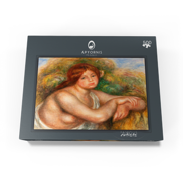Nude Study Bust of a Woman (Étude de nu buste de femme) 1910 by Pierre-Auguste Renoir 500 Jigsaw Puzzle box view1