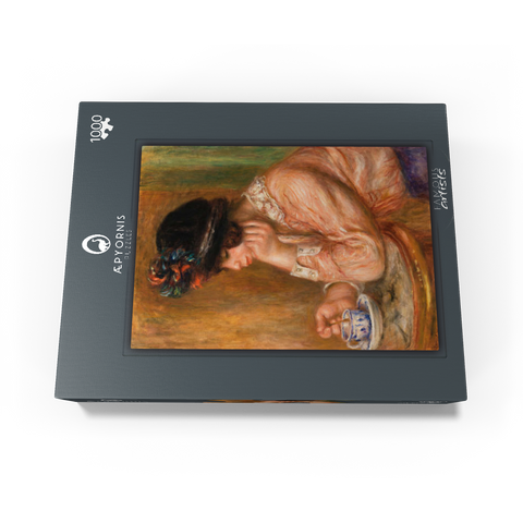 Cup of Chocolate (La Tasse de chocolat) (1914) by Pierre-Auguste Renoir 1000 Jigsaw Puzzle box view1