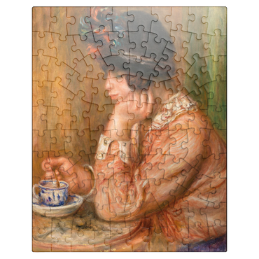 puzzleplate Cup of Chocolate (La Tasse de chocolat) 1914 by Pierre-Auguste Renoir 100 Jigsaw Puzzle
