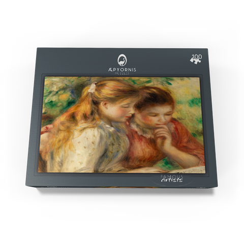 Reading (La Lecture) 1891 by Pierre-Auguste Renoir 100 Jigsaw Puzzle box view1