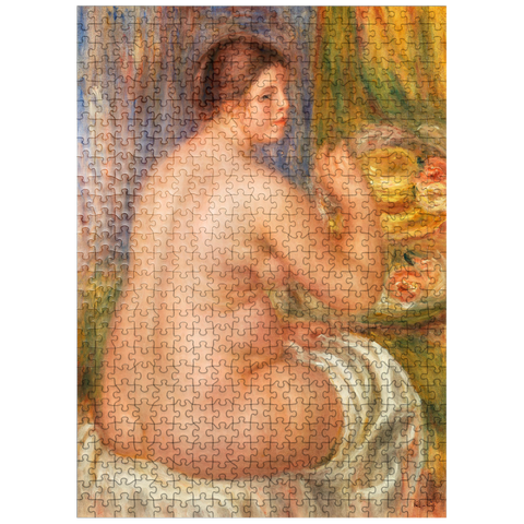 puzzleplate Nude from the Back (Nu de dos) 1917 by Pierre-Auguste Renoir 500 Jigsaw Puzzle