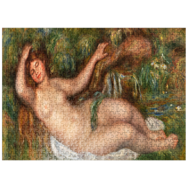 puzzleplate Reclining Nude (Femme nue couchée) 1910 by Pierre-Auguste Renoir 500 Jigsaw Puzzle