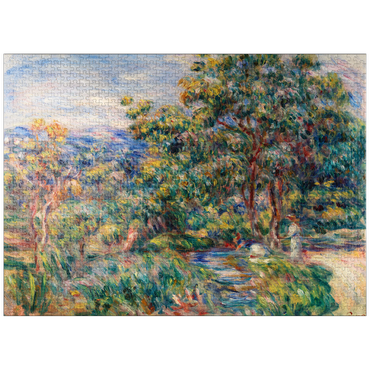 puzzleplate Le Béal (1912) by Pierre-Auguste Renoir 1000 Jigsaw Puzzle