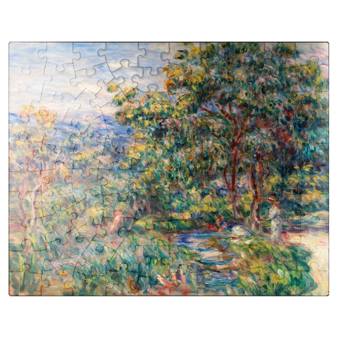 puzzleplate Le Béal 1912 by Pierre-Auguste Renoir 100 Jigsaw Puzzle