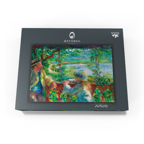 Near the Lake (1879-1890) by Pierre-Auguste Renoir 1000 Jigsaw Puzzle box view1