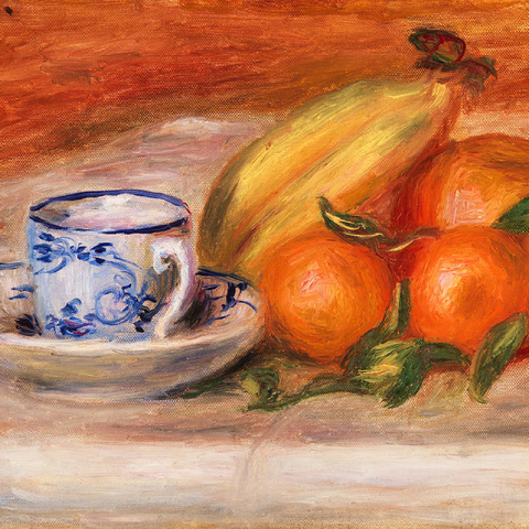 Oranges Bananas and Teacup (Oranges bananes et tasse de thé) 1908 by Pierre-Auguste Renoir 100 Jigsaw Puzzle 3D Modell