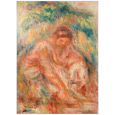 puzzleplate Sketch of a Woman (Esquisse de femme) (1916) by Pierre-Auguste Renoir 1000 Jigsaw Puzzle