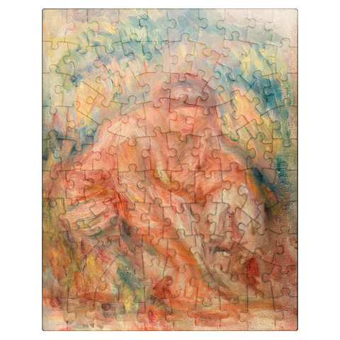 puzzleplate Sketch of a Woman (Esquisse de femme) 1916 by Pierre-Auguste Renoir 100 Jigsaw Puzzle