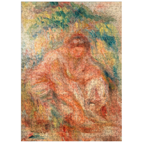 puzzleplate Sketch of a Woman (Esquisse de femme) 1916 by Pierre-Auguste Renoir 500 Jigsaw Puzzle
