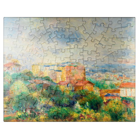 puzzleplate View From Montmartre (Vue de Montmartre) 1892 by Pierre-Auguste Renoir 100 Jigsaw Puzzle