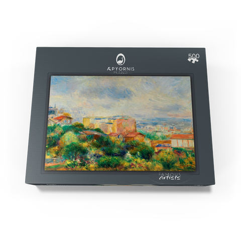 View From Montmartre (Vue de Montmartre) 1892 by Pierre-Auguste Renoir 500 Jigsaw Puzzle box view1