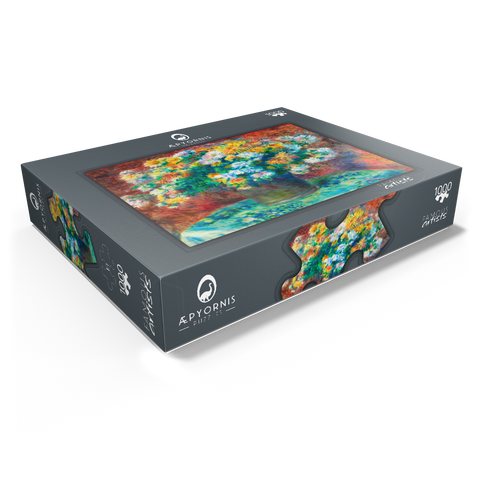 Chrysanthemums (1881-1882) by Pierre-Auguste Renoir 1000 Jigsaw Puzzle box view1